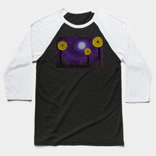 The starry sky of the dandelion world Baseball T-Shirt